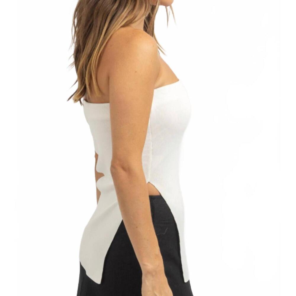 NEW OLIVACEOUS olivia tube top in white - Picture 4 of 5